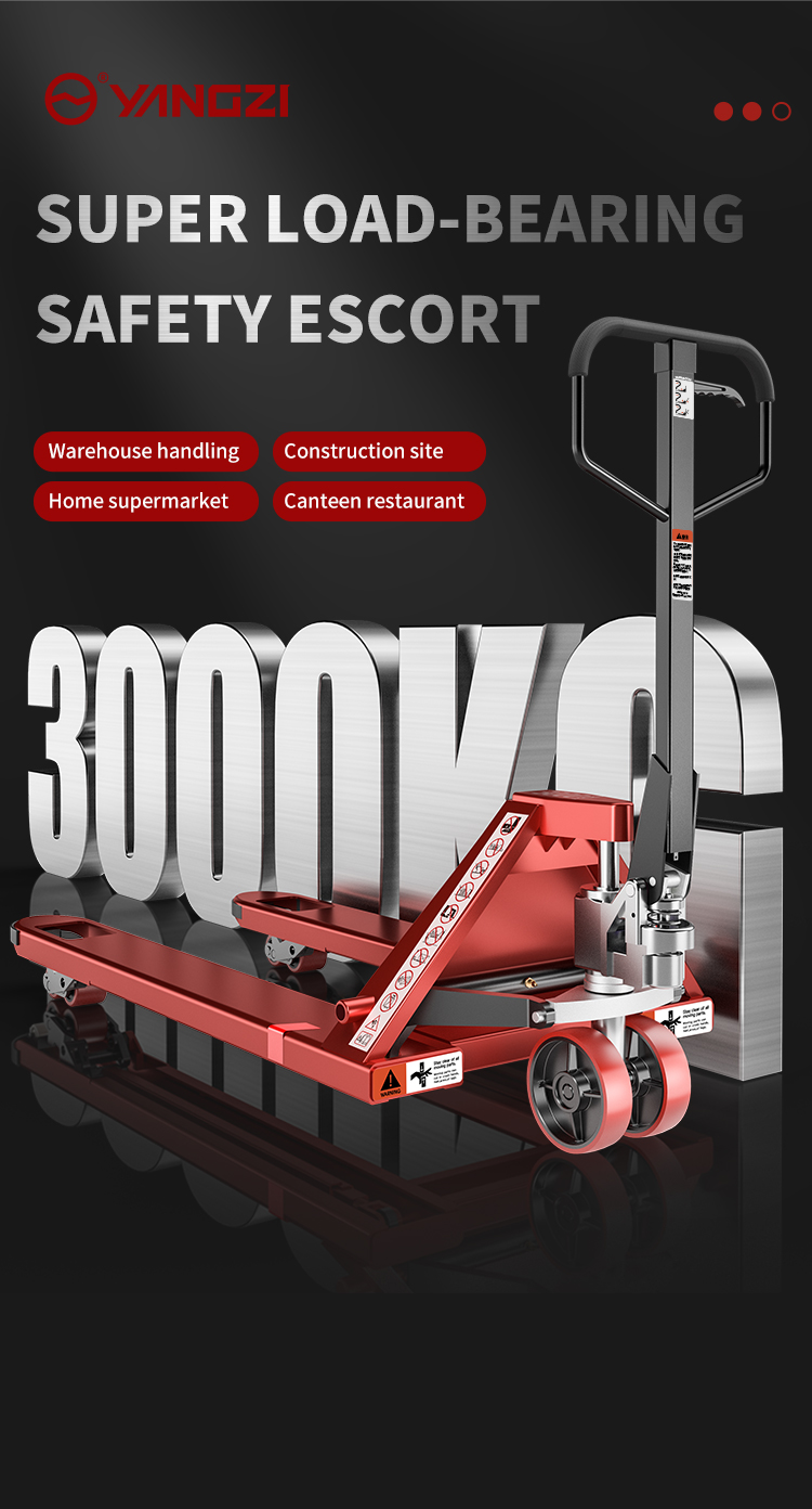 Yangzi Manual Lifting Hydraulic Forklift Hand Pallet Truck Jack(1)