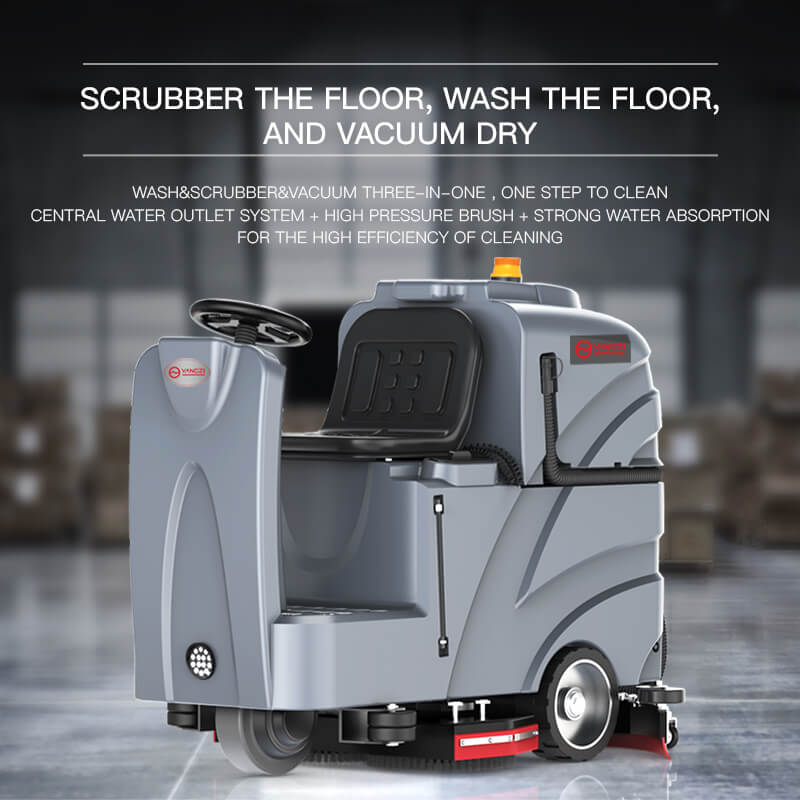 scrub, wash and vacuum
