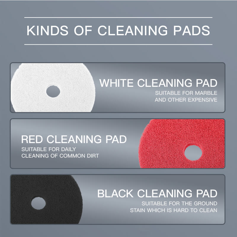 kinds of cleaning pads