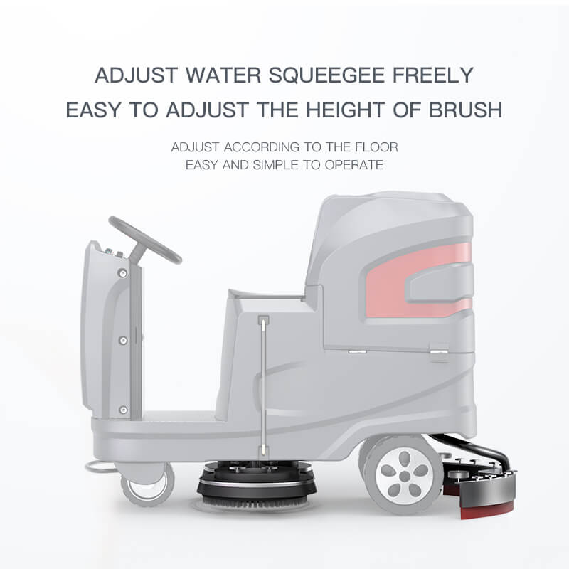 adjust water squeegee freely