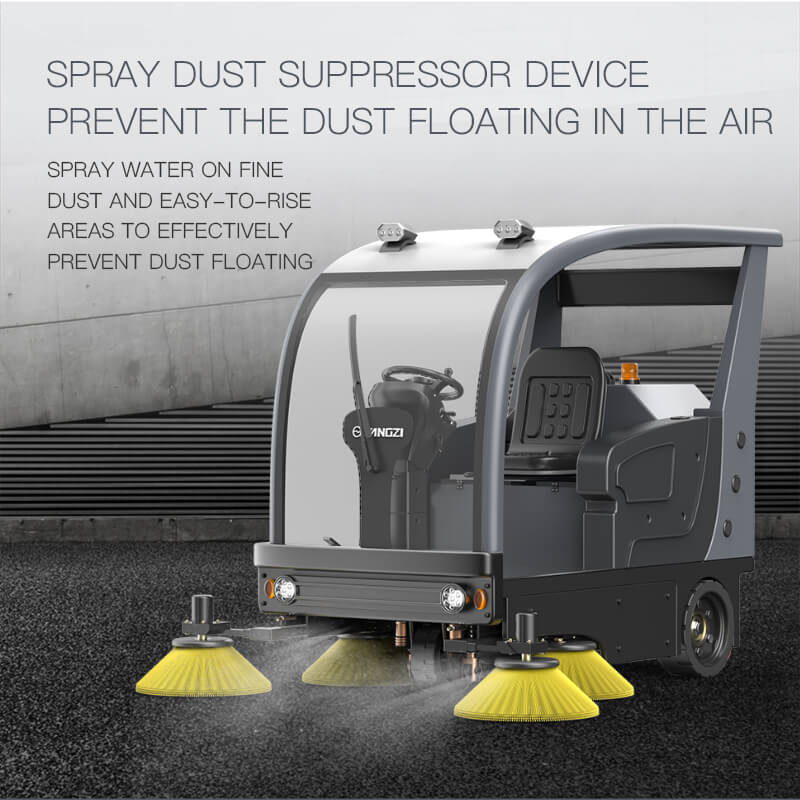 spray dust suppressor device