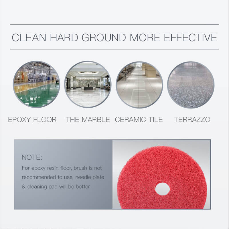 clean hard ground more effective