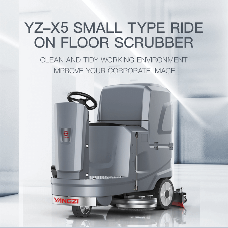 yangzi x5 small type ride on floor scrubber
