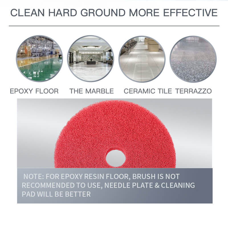 clean hard groud more effective