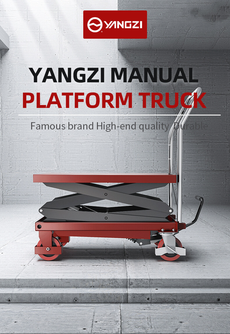 Hand Hydraulic Lifting Tables Platform Truck