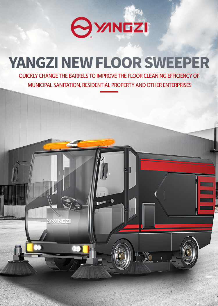 Yangzi S14 Ride-on Floor Sweeper Car
