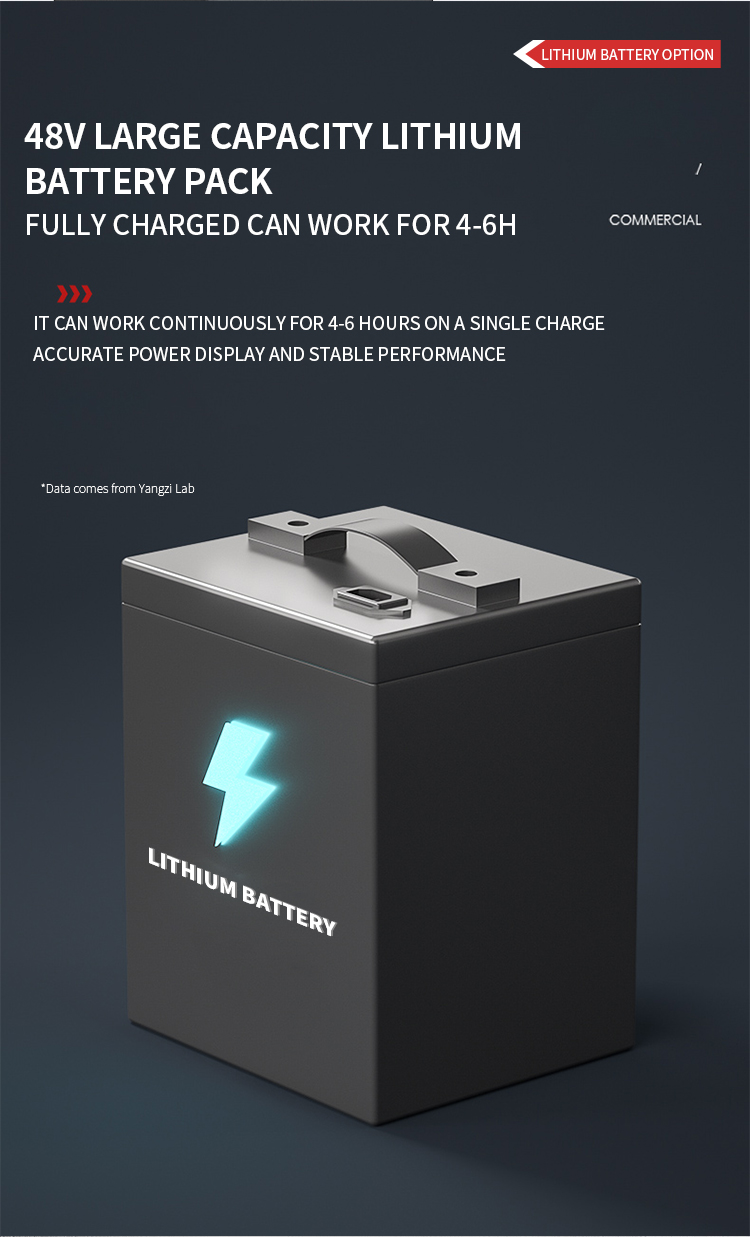 48v large capacity lithium battery pack
