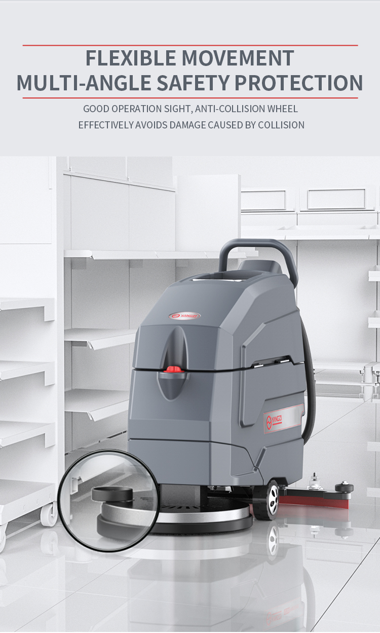 YZ-X4 Walk-behind Electric Commercial Floor Scrubber(18)