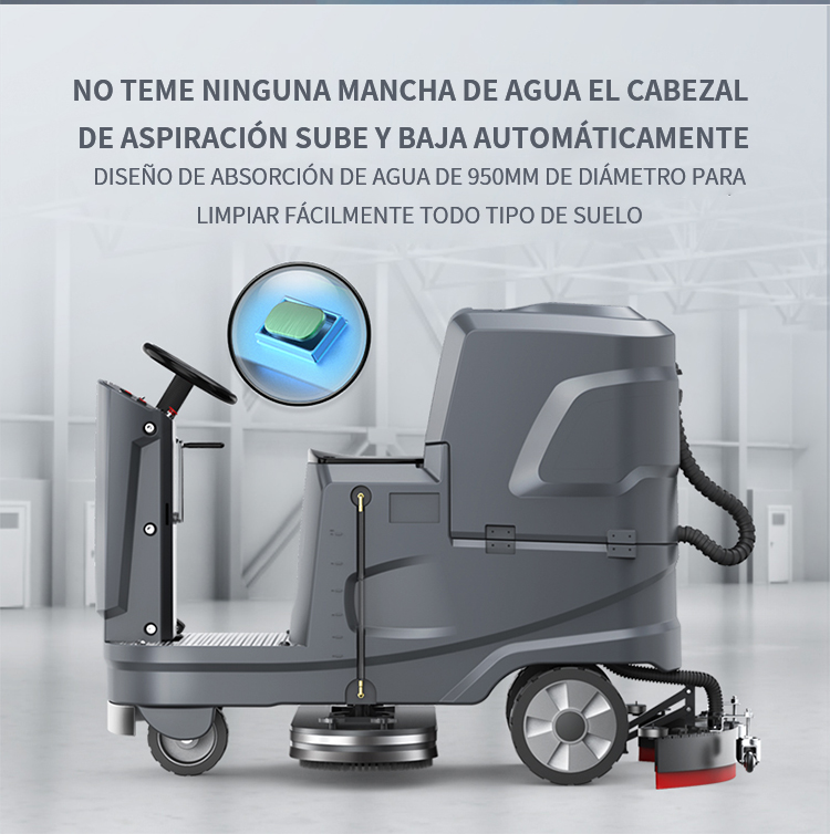 Yangzi X5 Lavadora de Suelo Automática Industrial (图9)