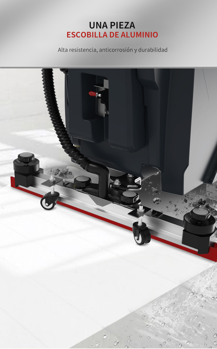 Yangzi GX1 fregadora pequeña de suelo eléctrica con conductor a pie(图21)